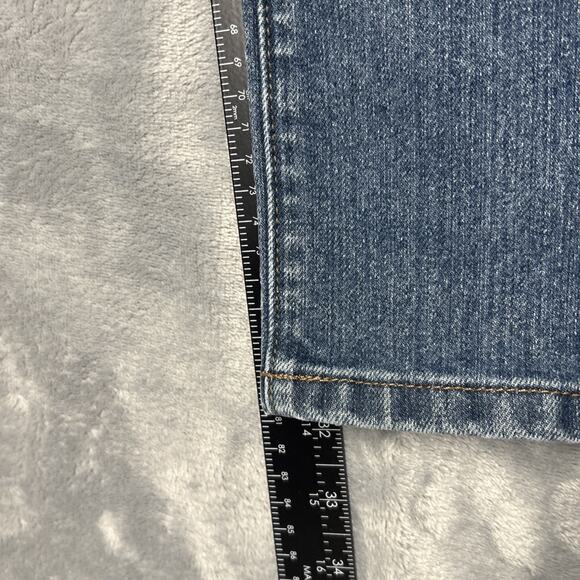 Ariat Jeans Mens 32x32 Blue Denim Rebar M4 Relaxed Boot Cut Denim Western Work - Picture 6 of 8